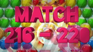 Match 216 - 220 🤩🤩 || Bubble Shooter 🔥|| #viral