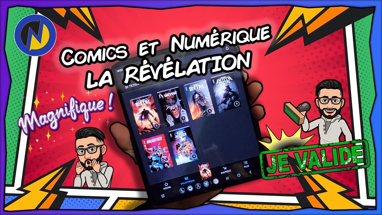 Lire des COMICS en numérique : LA RÉVÉLATION ! 🤩 - YouTube