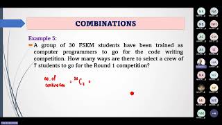 (CDCS2404A, CDCS2406B, CS2593A, CS2593B) Chapter 1: Counting and Probability Lecture Session Week 2