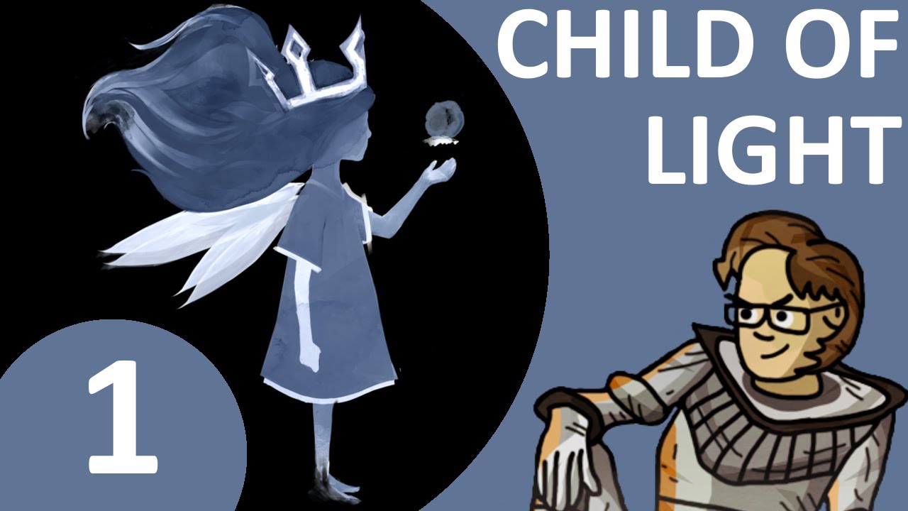 Let's Play Child Of Light Part 1 - Chapter 1: The Girl and the Firefly, Meet Igniculus
