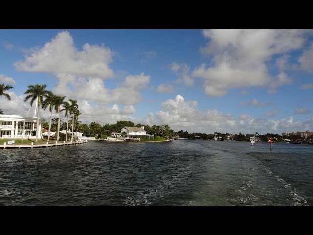 Fort Lauderdale - Intracoastal Waterway by Boat (Crown Princess Excursion)