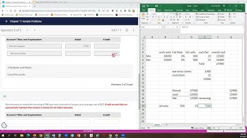 ACC 2210: Chapter 11 Part 2 - Warranty and Payroll Calculations