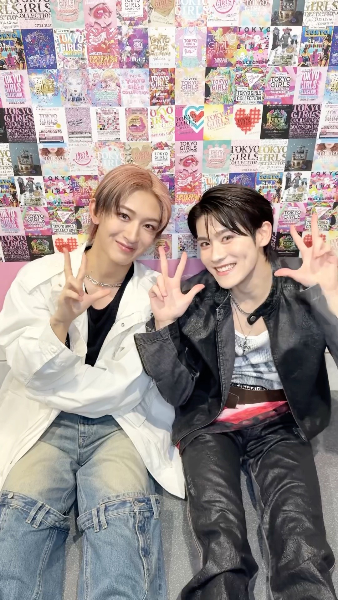かわいすぎるナオヤくんと❤️🤍 ‪@MAZZEL_official‬ #MAZZEL #NAOYA