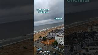 view from lighthouse, Chennai #marinabeach #lighthouse #chennai #travel #views #love #beach