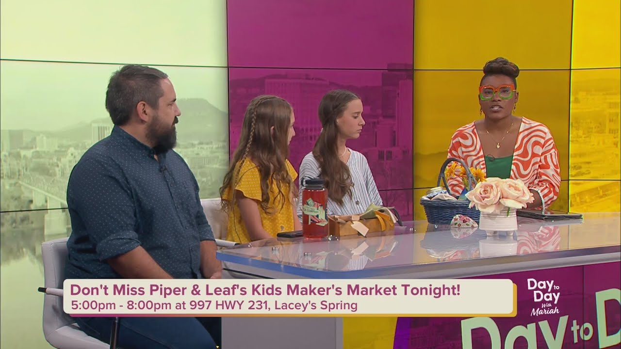 Support North Alabama's Young Entrepreneurs at Kids Maker's Market | Day to Day with Mariah