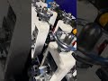 How a high speed fiber laser machine make the steel sheet to tube then cutting them