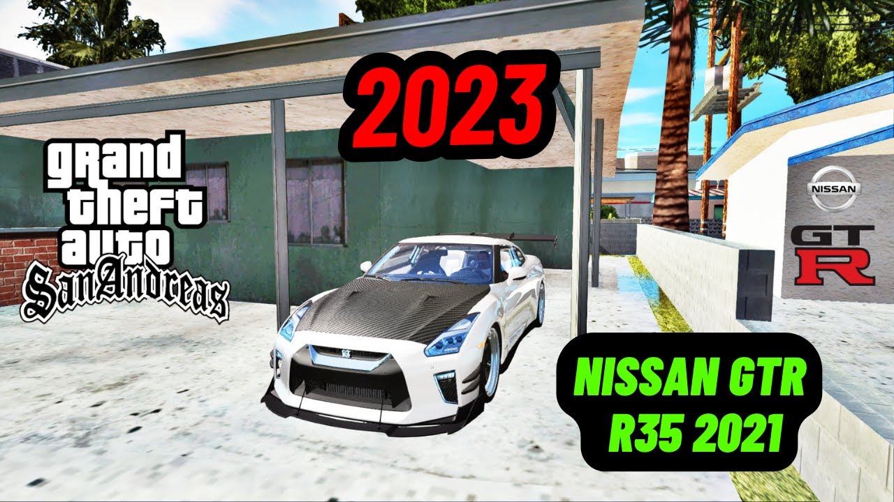مود سيارة نيسان جي تي آر آر35 في قراند سان اندرياس GTA SAN ANDREAS ...