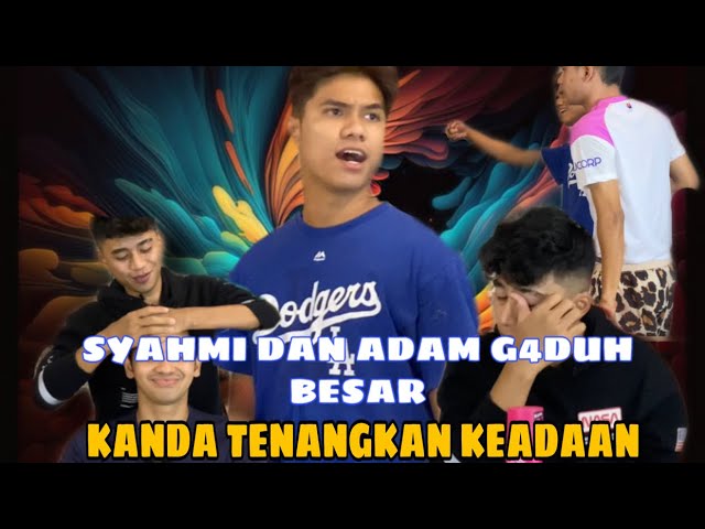 SYAHMI MENG4MUK JADI GOKU  Prank hairstyle rambut safwan kanda tenangkan syahmi u0026 adam class=