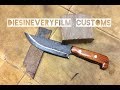 Knifemaking - custom Frontier hunting knife