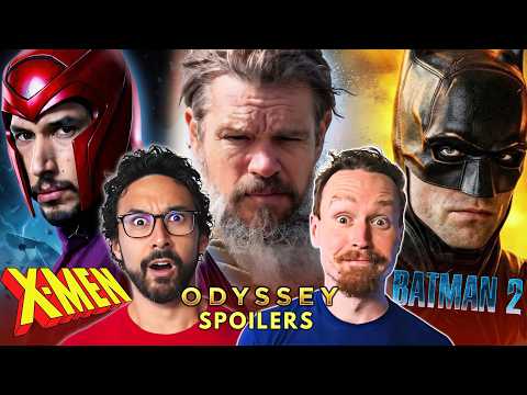 Thumbnail for THE ODYSSEY SPOILER REVIEW! Batman 2 Delay, X-Men's Wild Casting & TRAILER REACT-THON