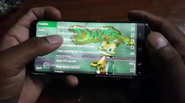 Daxter PSP in Samsung Galaxy S8 EMULATOR PERFORMANCE TEST and BEST SETTINGS