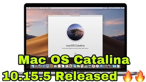 #MacOSCatalina #MacOSCatalinaBatteryHealth Mac OS Catalina 10.15.5 Bugs Fixed🔥🔥🔥...
