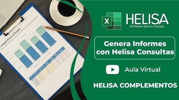 Aula virtual: Genera informes en Helisa Consultas