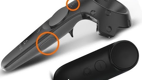 Vive Focus + VRidge: How to emulate missing buttons