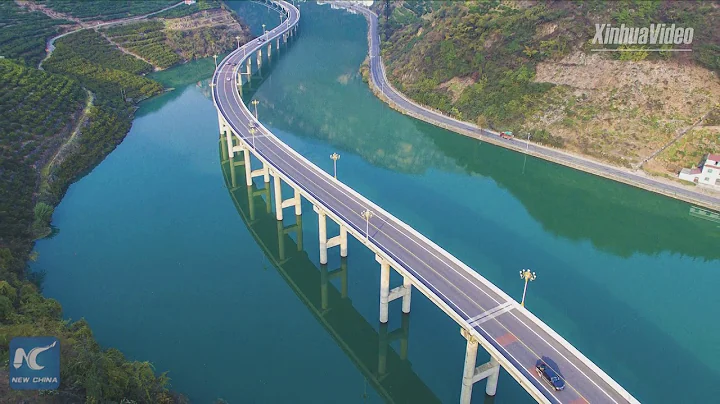 Breathtaking! Watch China's most beautiful over-water highway - DayDayNews