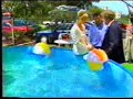 Kerri-Anne takes a dip