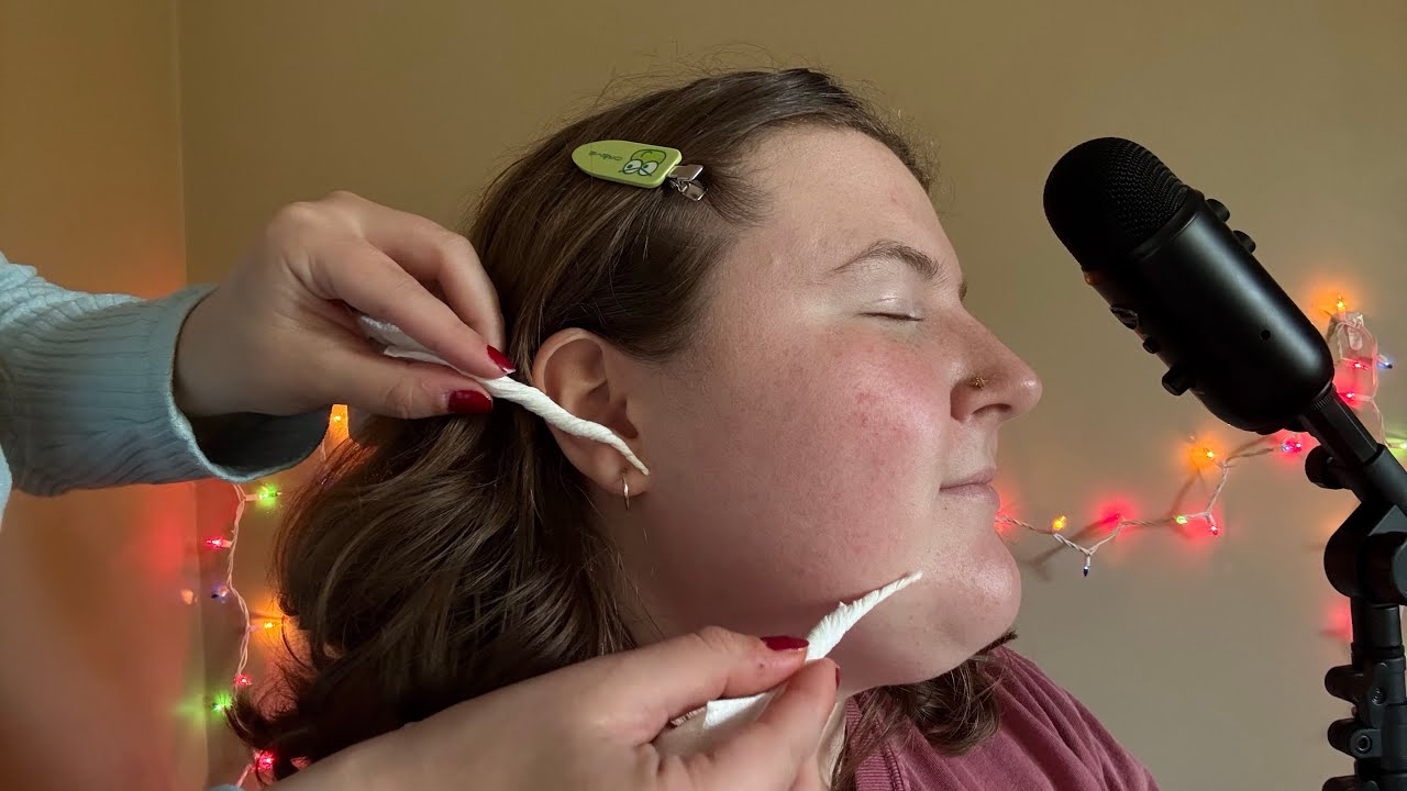 asmr | tingly tissue tickles on each other 🤍