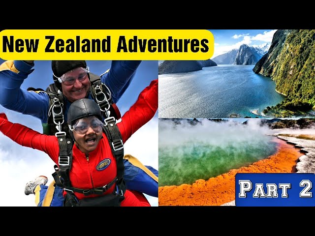 Sky Diving Adventures - New Zealand Travel Vlogs Tamil - நியூ ஸிலாந்து பயணம் - Part 2 | Food Tamil - Samayal & Vlogs