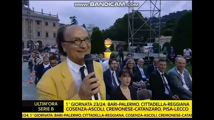 Presentazione calendario serie B, intervista Guarascio