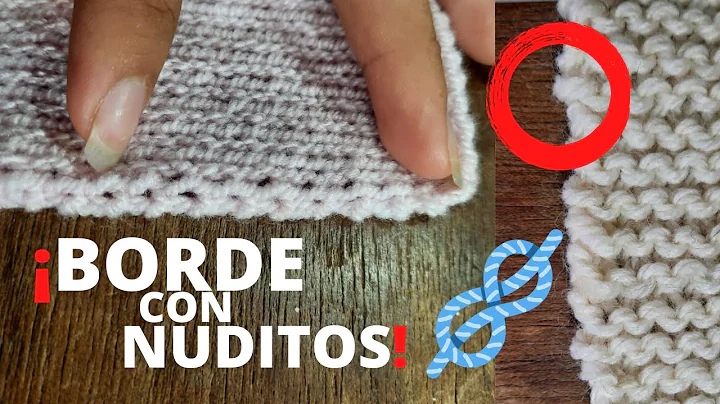 Tejido de Borde a Dos Agujas Con Gua - Para NO PER...