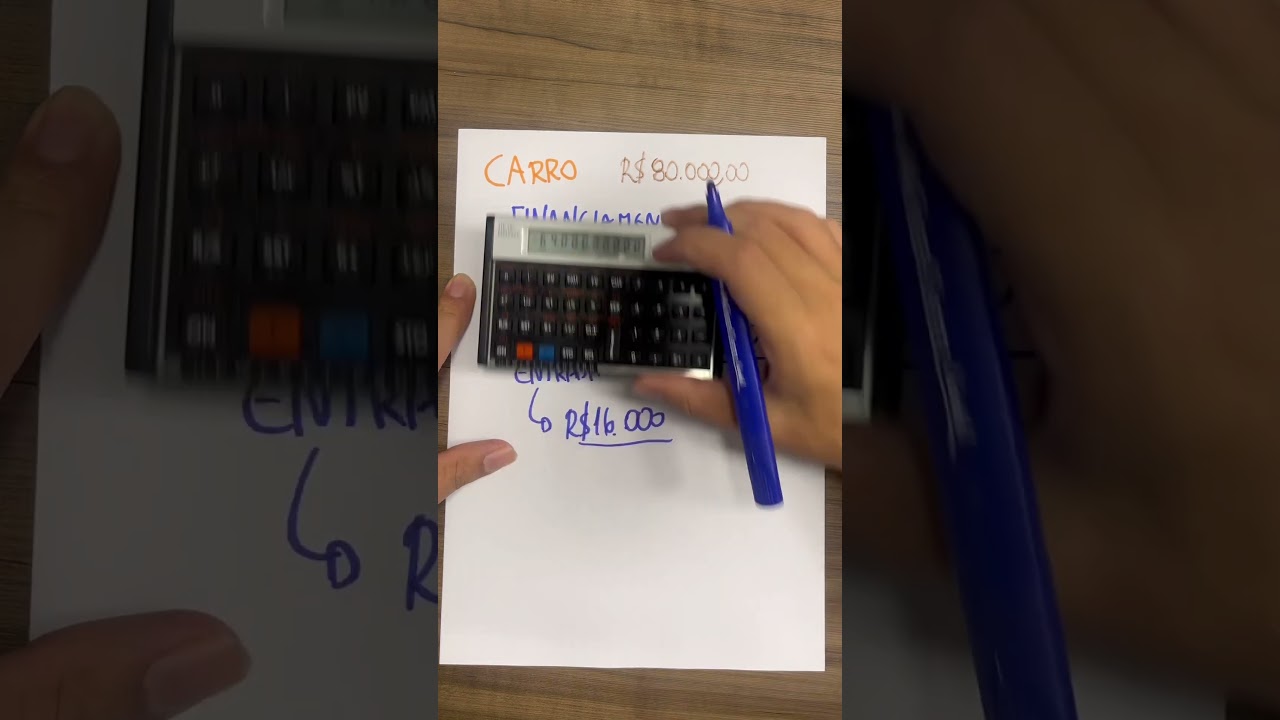 Qual &eacute; o valor da parcela do financiamento de um carro?