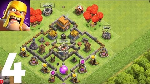 Clash of clans gameplay walkthrough part 3 (android iOS)