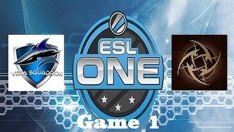Vega vs NIP, 1 игра, ESL One 2015, Europe Qualifier Final (Русскоязычный стрим)