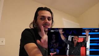 Bogdan Ioan Earth song at The voice Romania 2018 Reaction