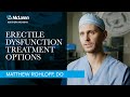 Erectile Dysfunction Treatment Options