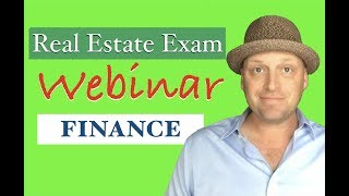 Financing: Real Estate Exam Questions & Explanations Webinar