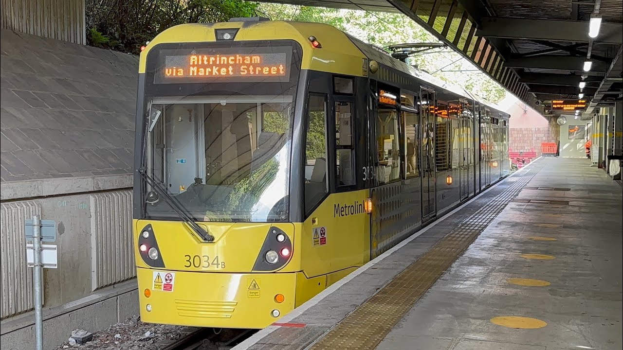 Tram-Spotting At Bury (11/8/25) | Manchester MetroLink (4K)