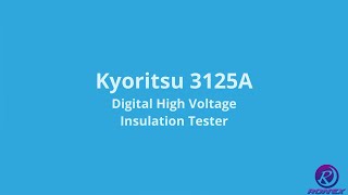 Kyoritsu 3125A Digital High Voltage Insulation Tester | Continuity Tester 5kV