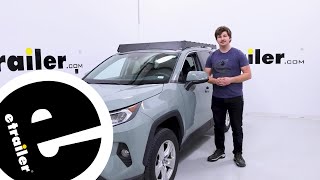 etrailer | Installation Guide for the Front Runner Slimsport Platform Rack on a 2021 Toyota RAV4