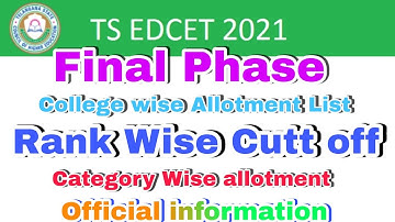 Phase II College wise Allotment List College wise list of provisionally selected candidates link