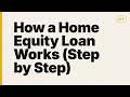 How a Home Equity Loan Works (Step by Step)