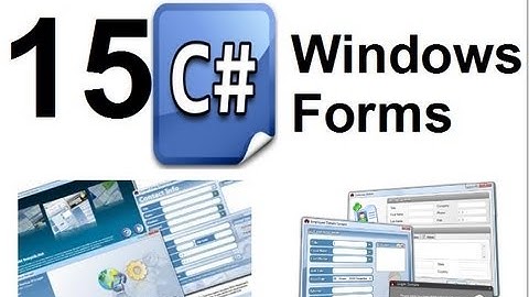 video 15 - Curso C# Windows Forms 2012-Controles de Fecha