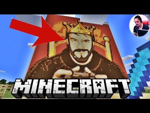 Dev Takla King Portresi  Minecraft Türkçe Survival 