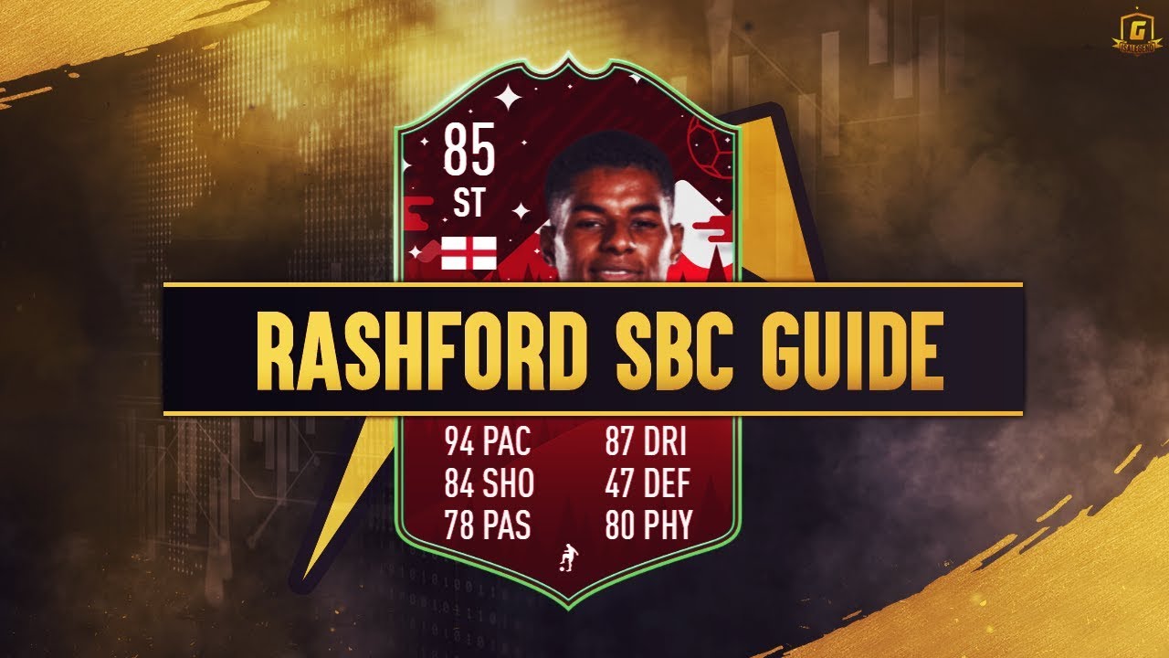 FIFA 20 FUTMAS Marcus Rashford SBC Guide - 85 Rated, 250k Spend & 70k ...