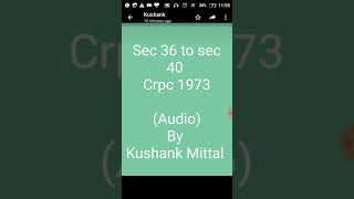Sec 36 to sec 40 crpc code of criminal procedure 1973 power of superior officer police