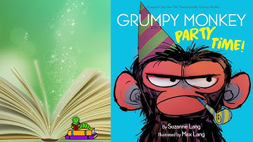 "Grumpy Monkey Party Time" by Suzanne Lang 📚 Read Aloud Book For Kids