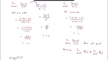 MCV4U Lesson 1.5 Properties of Limits part 2 of 2