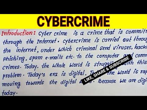 cybercrime law paragraph essay