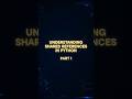 Shared reference with animation in short #computerscience #coding #tech #python #programming
