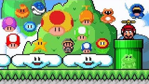 SMBX 1.4.4 - My Custom GFX | New PowerUps GFX (Custom). HD