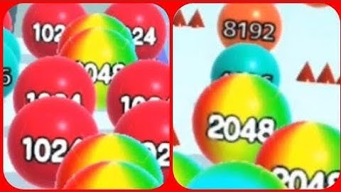 Ball Run 2048 New update Gameplay Level 174