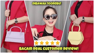 BELI TAS BERDASARKAN RATING TERBAIK DI SHOPEE! Semuanya dibawah 100 rebu!