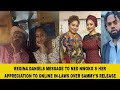 REGINA DANIELS MESSAGE TO NED NWOKO &amp; HER APPRECIATION TO ONLINE IN-LAWS OVER SAMMY'S RELEASE
