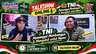 81 Tahun TNI, Terus Mengabdi untuk Ngawi 🇮🇩 | Talkshow Bahana FM