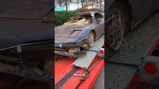 NSX abandonné 8500€ restauration 🤯 alors possible ? #automobile #nettoyage