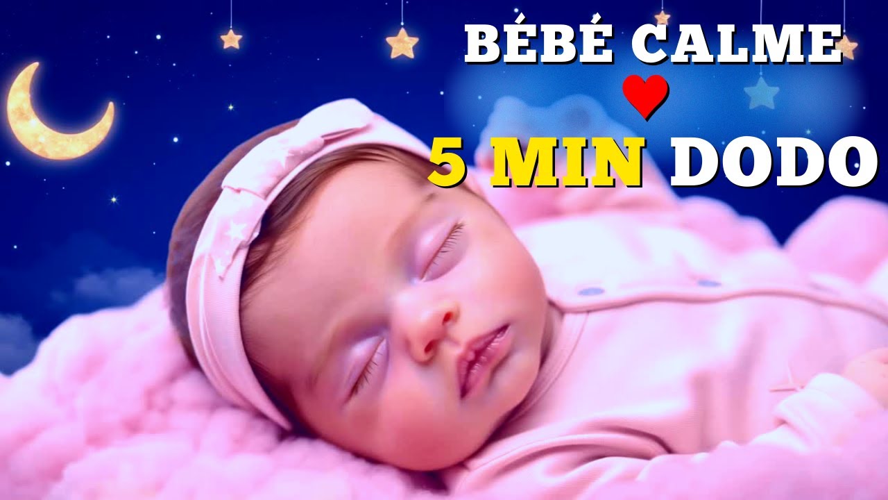 Berceuse pour Bébé ♥ Dodo Rapide ♥ 42 Min Unique ✨